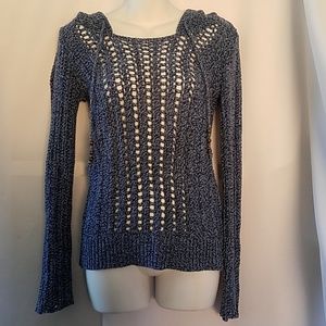 AMERICAN EAGLE OUTFITTERS OPEN KNIT SWEATER